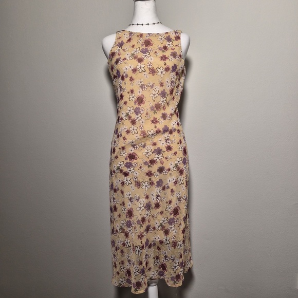 F.L.P. Faith Love & Passion Pastel Custard Yellow Fairy Cottagecore Dress US 4 - Picture 1 of 8